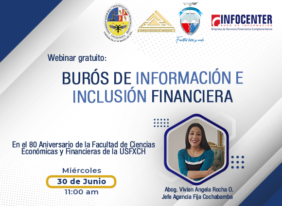 Webinar Burós de Información e Inclusión Financiera